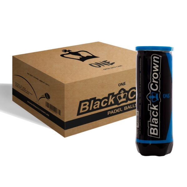 Black Crown Padelbälle One - 24er Box