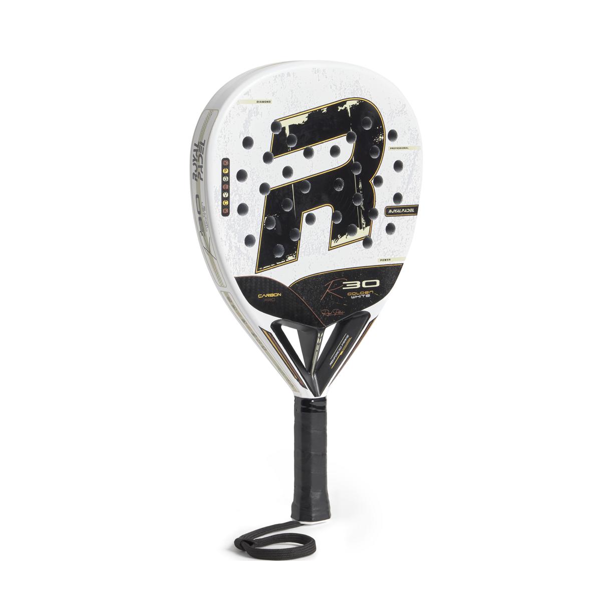 Royal Padel R30 Golden White