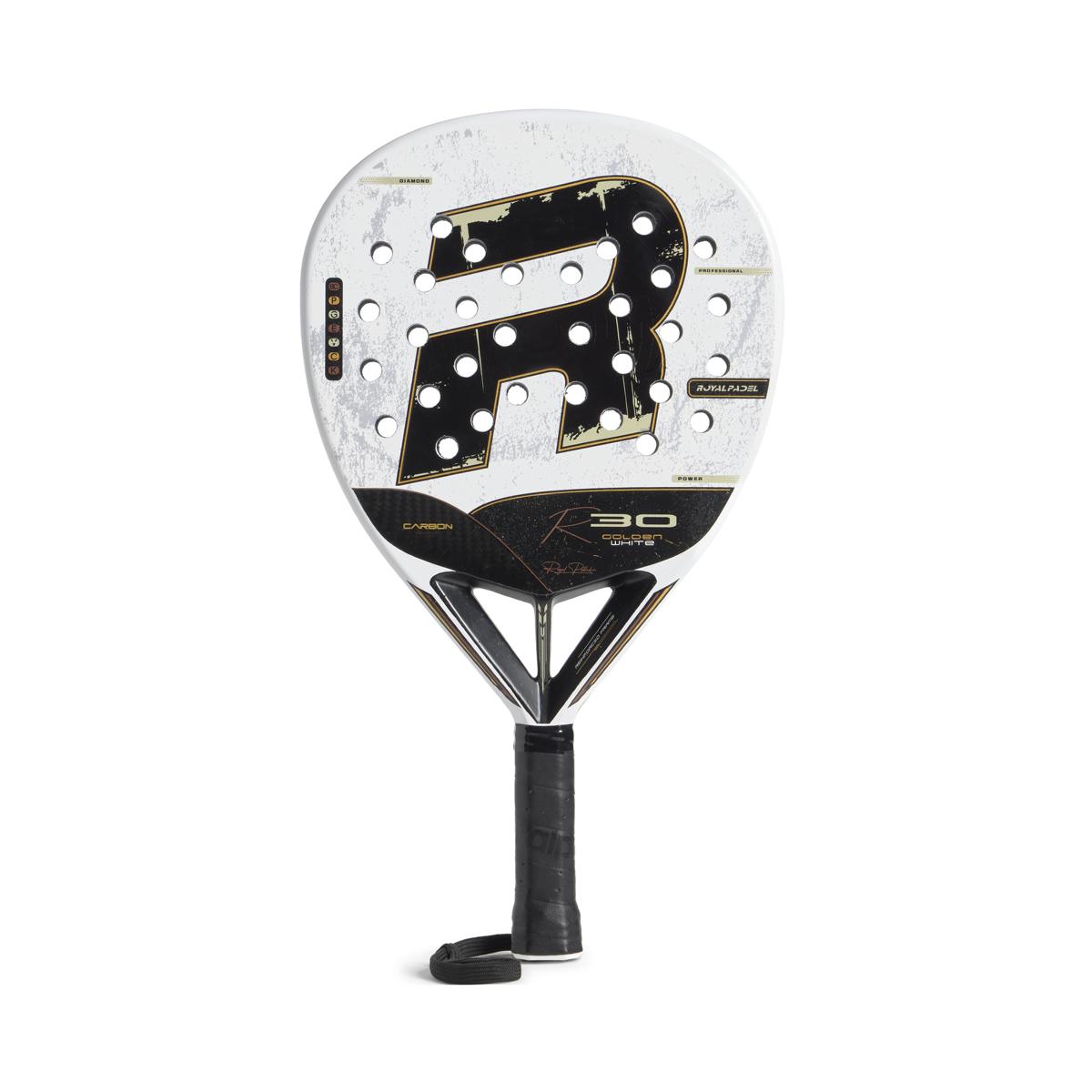 Royal Padel R30 Golden White